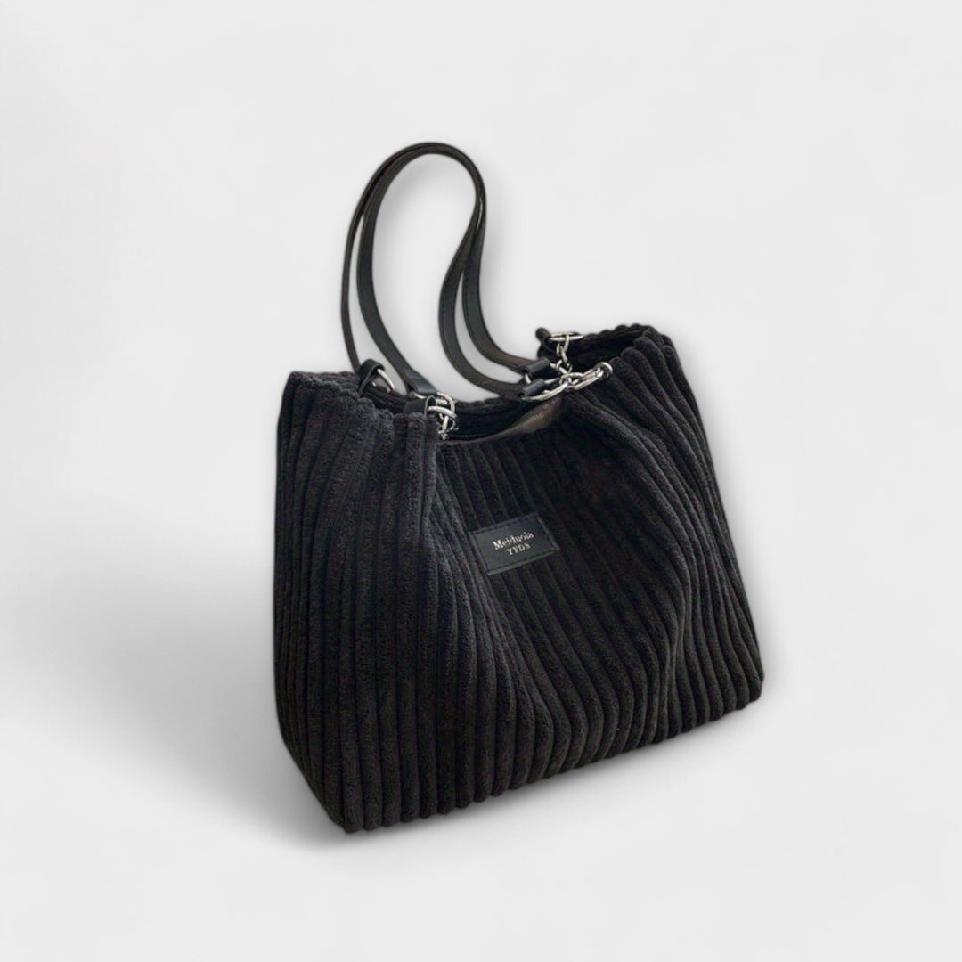 Jamie | Soft Cord Shoulder Bag