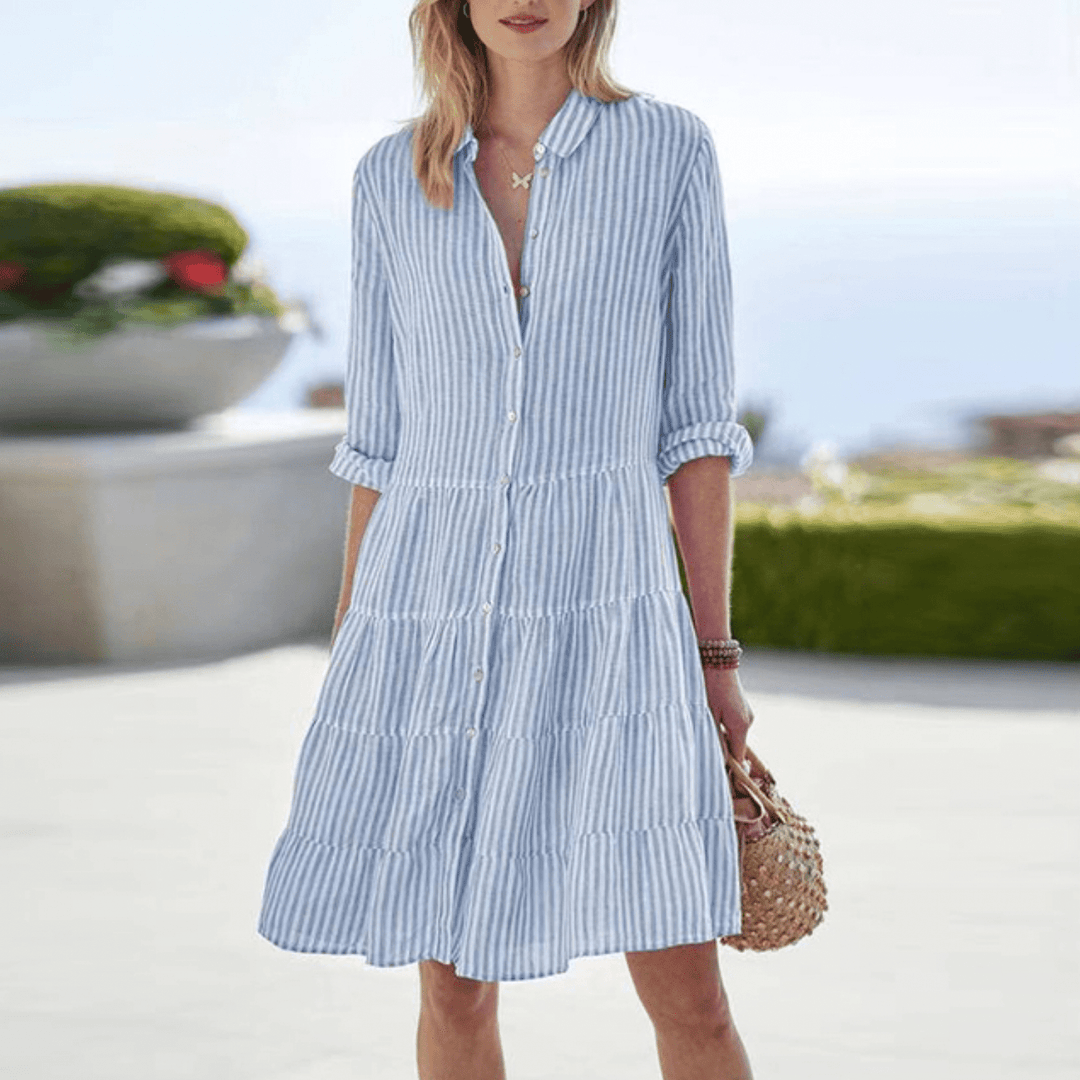 Lolita | Striped Midi Dress
