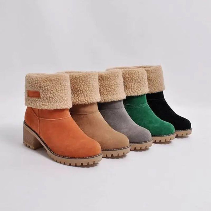 Ella | Mid-Calf Wool Boots